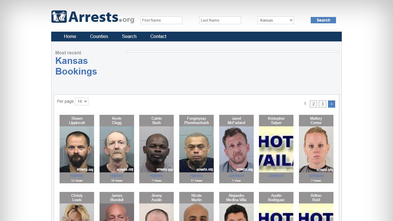 Kansas Arrests and Inmate Search